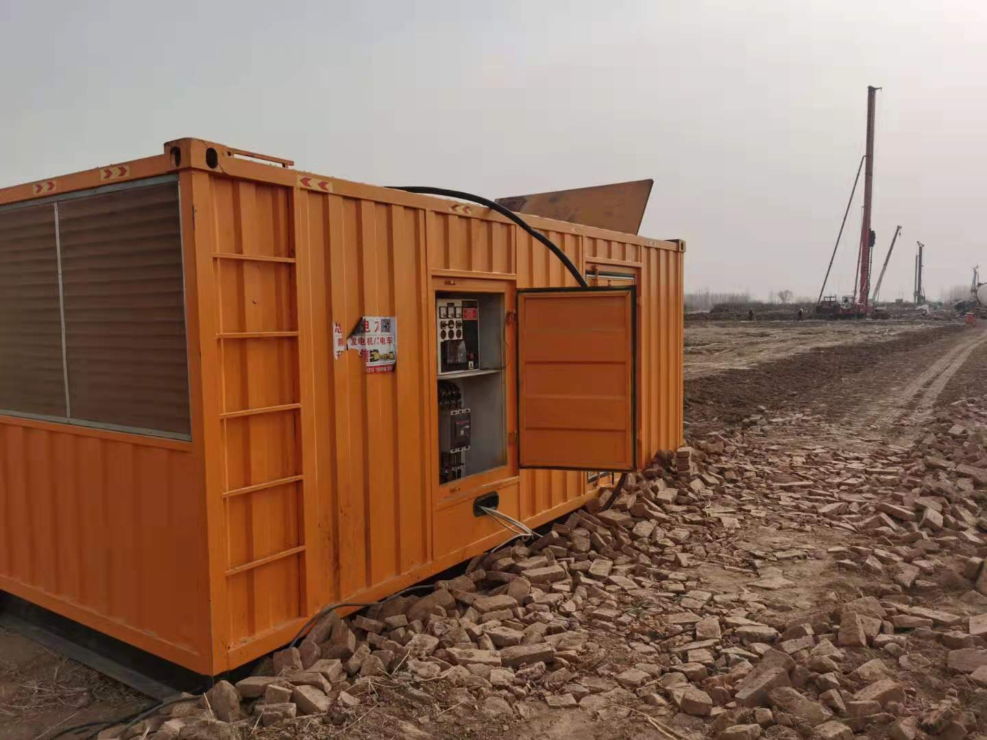 莫力达瓦发电车租赁-柴油发电机组的安装须知