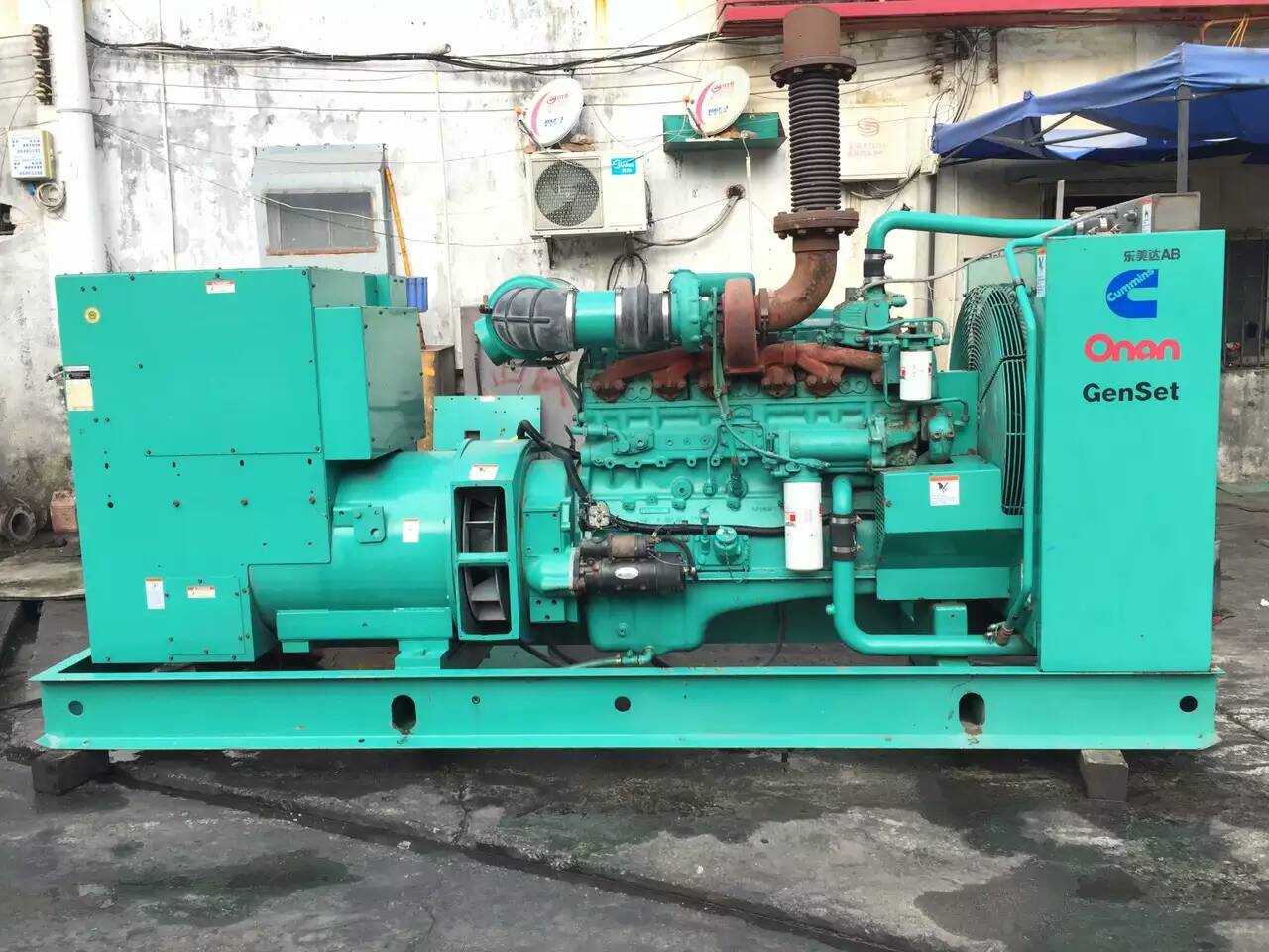 莫力达瓦租赁发电机-柴油发电机不正常冒烟的原因